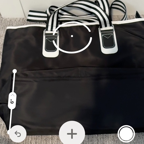 CHANEL Black and White Logo Tote - NEW - Picture 8 of 10